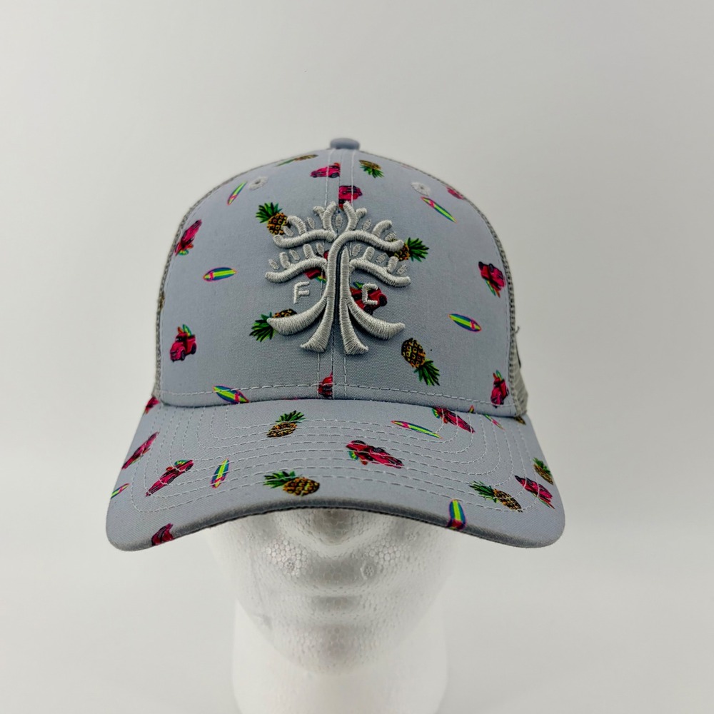Austin FC New Era Light Blue/Gray Adventure Aloha Pattern 9SEVENTY Snap Back